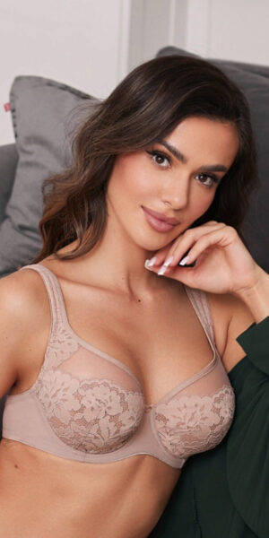 Bra JASMIN Plunge 19150 Mokka