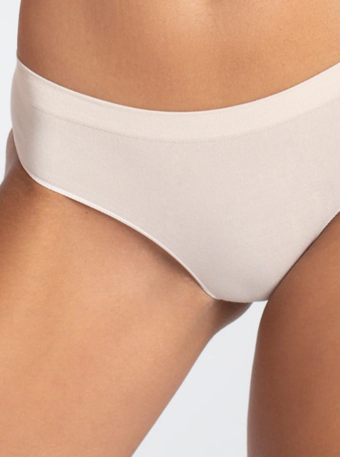 Seamless Cotton Hipster Panties - Image 2