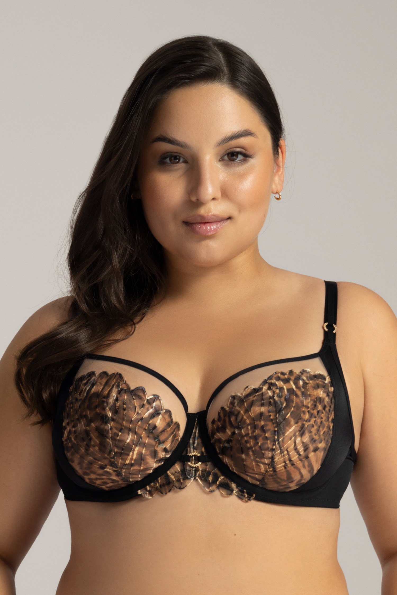 Bra AV 2144 Soft-Side-Support Classy Black